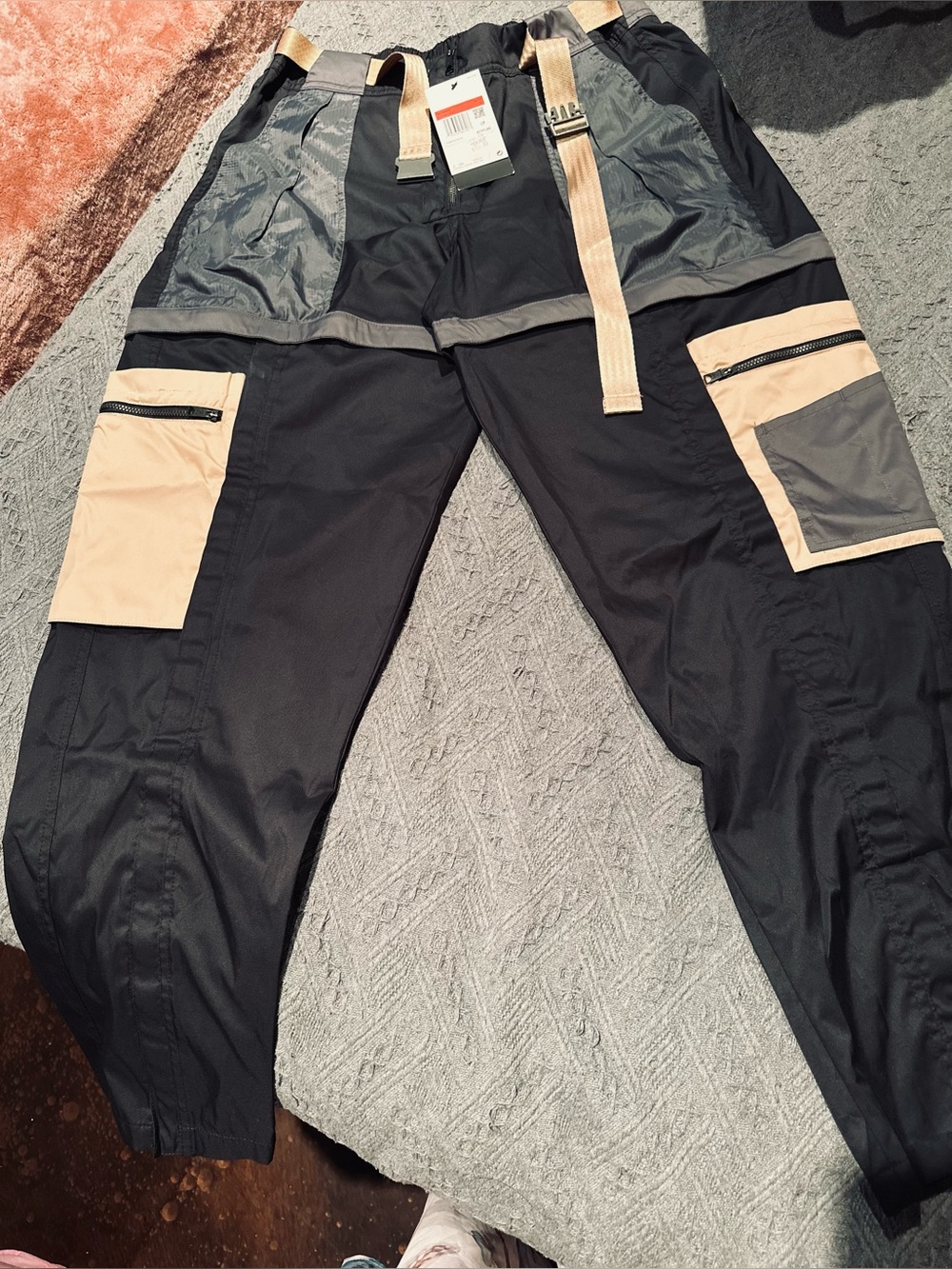Jordan Women’s Cargo Pants with Tan Pocket Accents